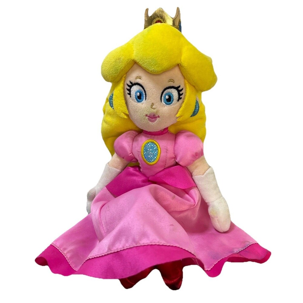 Universal Studios Hollywood Super Nintendo World 12” Princess Peach Plush